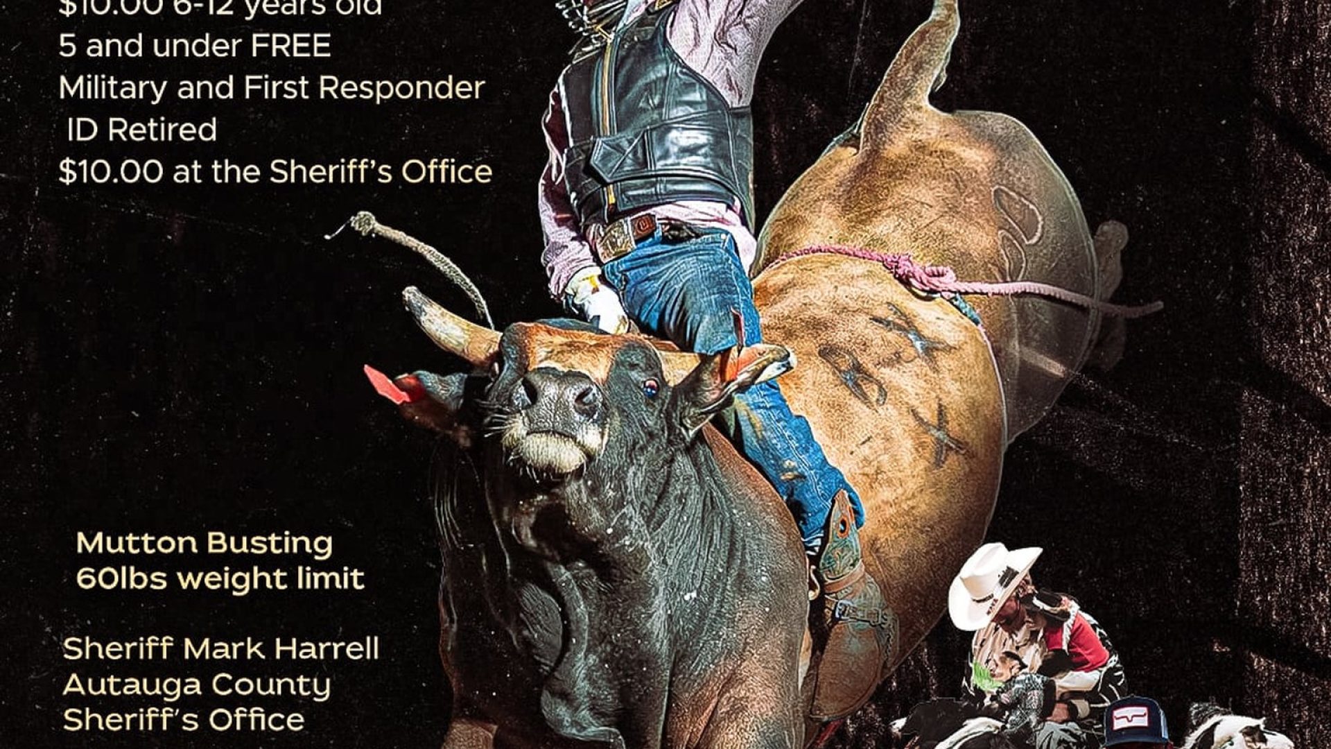 3rd Annual Autauga County Sheriffs Rodeo Feb 27 & 28 2026 - 3R Rodeo